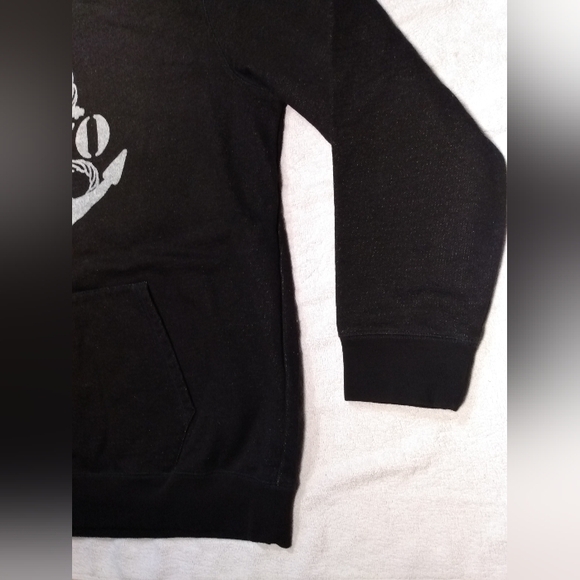 OVO October's Very Own Indigo Dyed Super Heavy Cotton Black Anchor Hoodie XXL - Picture 4 of 11